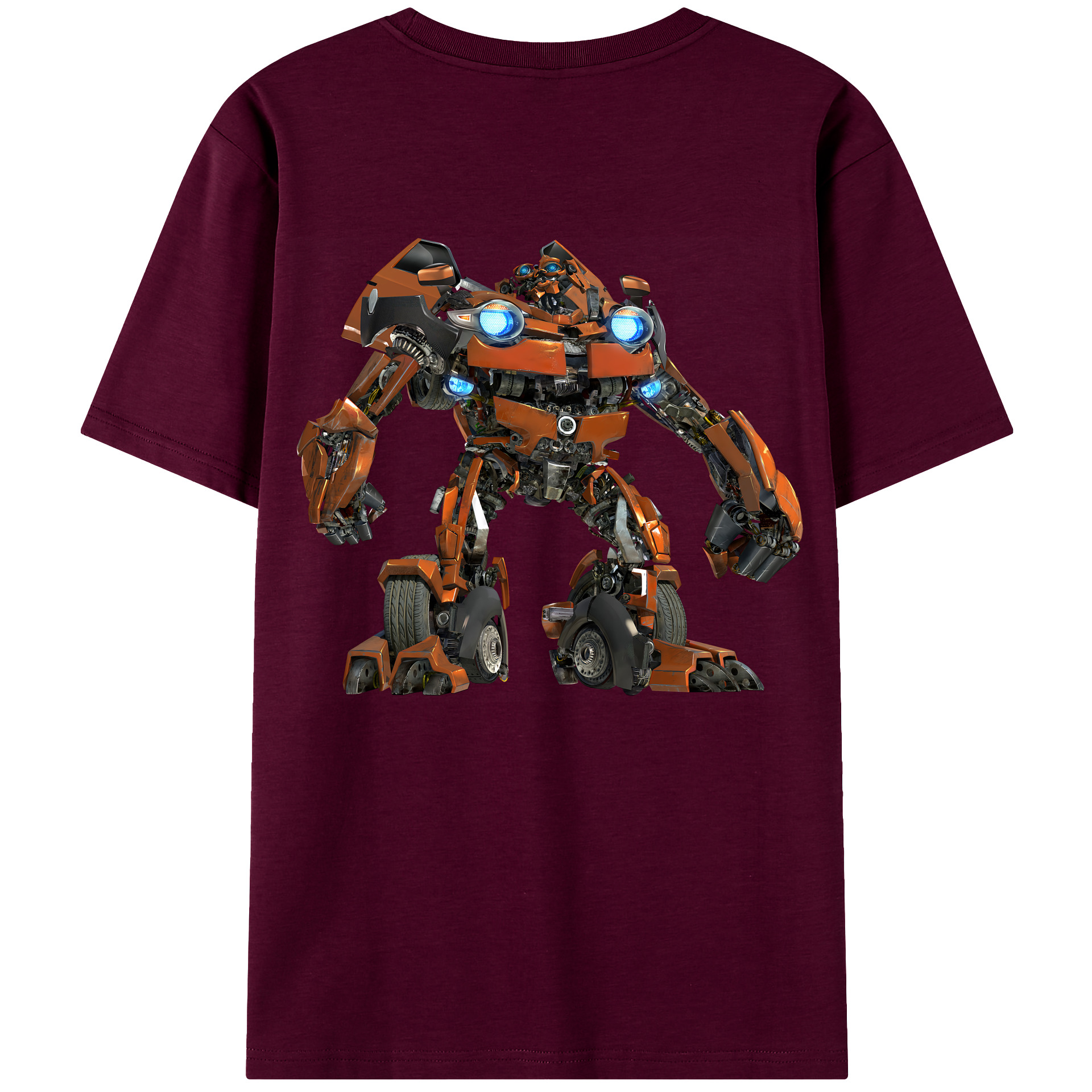 （画像用） Transformers トランスフォーマー レディース半袖Tシャツ(バックプリント)